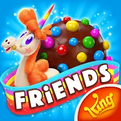 Скачать взлом Candy Crush Friends Saga (Кенди Краш Френдс Сага) [МОД Unlimited Money] на Андроид
