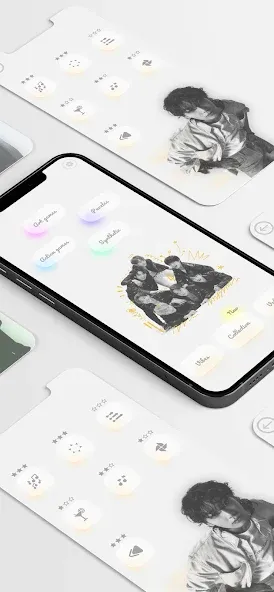 ARMY fandom: BTS game (АРМИ  фэндом  игры)  [МОД Меню] Screenshot 2