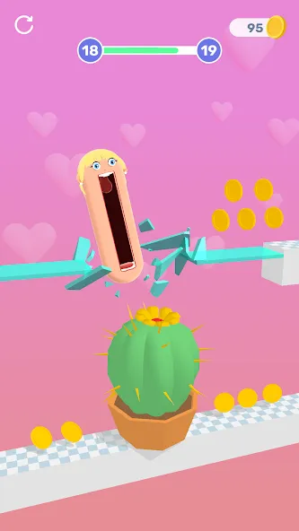 Hopping Heads: Scream & Shout (Хоппинг Хедс)  [МОД Menu] Screenshot 5