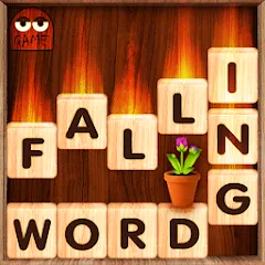 Скачать взлом Falling Word Games - Addictive (Фоллинг Уорд Геймс) [МОД Бесконечные деньги] на Андроид