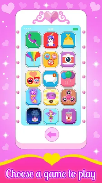 Baby Princess Phone  [МОД Много монет] Screenshot 1