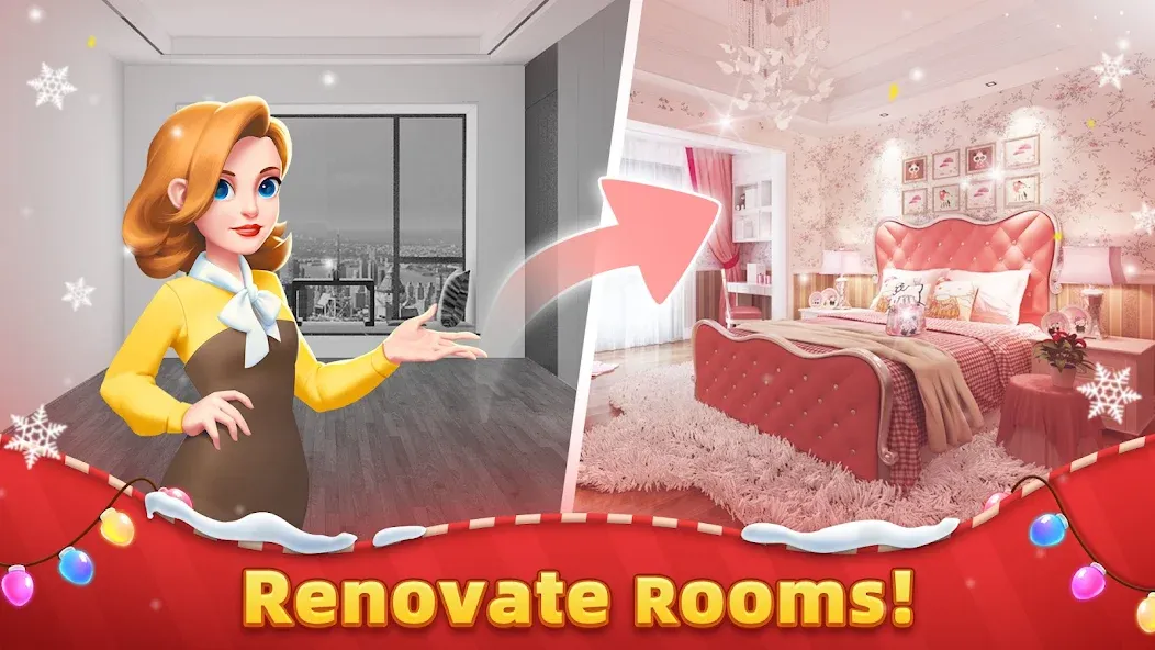 Dream Home - House Design  [МОД Unlocked] Screenshot 1