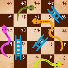Скачать взлом Snakes & Ladders King [МОД Много монет] на Андроид