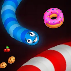 Скачать взлом Snake vs Worms: Fun .io Zone [МОД Бесконечные деньги] на Андроид