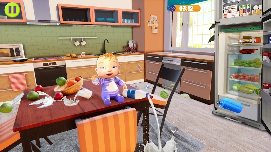 Virtual Baby Mother Simulator  [МОД Бесконечные деньги] Screenshot 2
