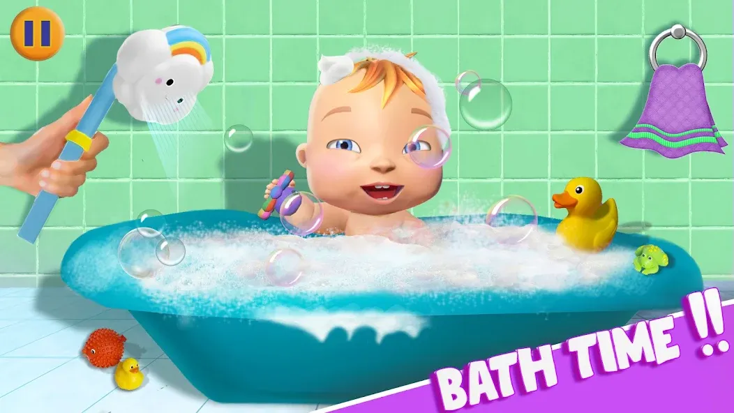 Virtual Baby Mother Simulator  [МОД Бесконечные деньги] Screenshot 3