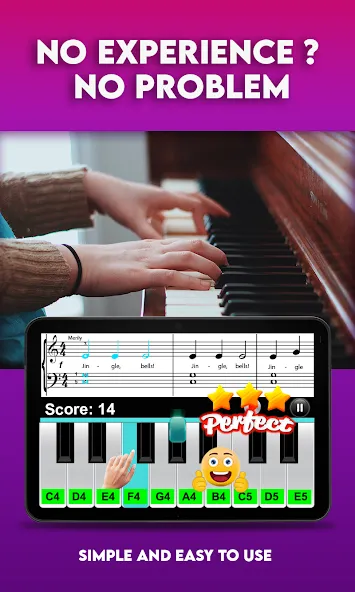 Real Piano Teacher  [МОД Menu] Screenshot 1