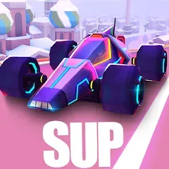 Скачать взлом SUP Multiplayer Racing Games (СУП Мультиплеер Рейсинг)  [МОД Бесконечные монеты] на Андроид