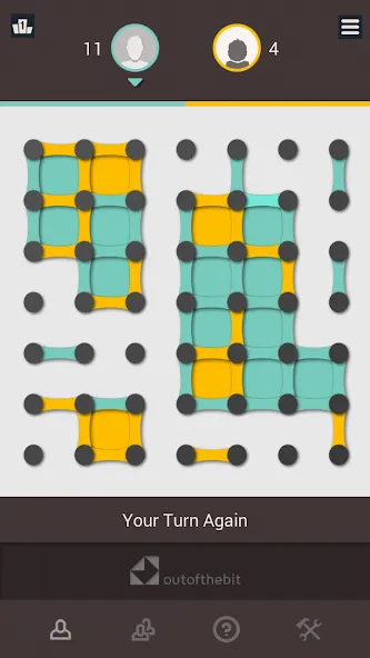 Dots and Boxes - Classic Strat (Дотс энд Бокс)  [МОД Бесконечные монеты] Screenshot 5