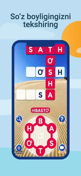 So'z o'yini - So'zni Toping  [МОД Много монет] Screenshot 4