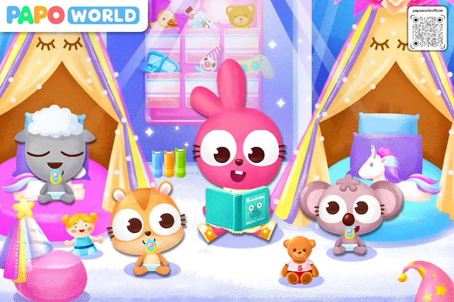 Papo Town Preschool  [МОД Menu] Screenshot 1