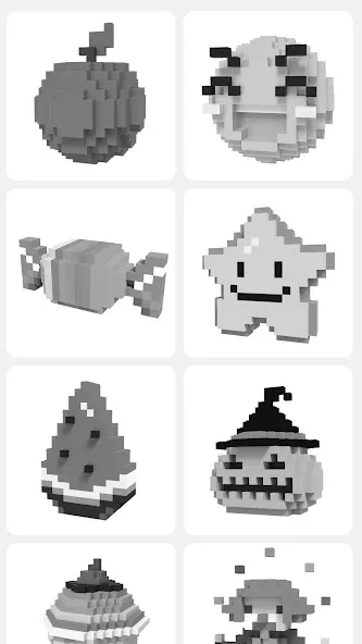 Pixel.ly 3D  [МОД Много монет] Screenshot 1