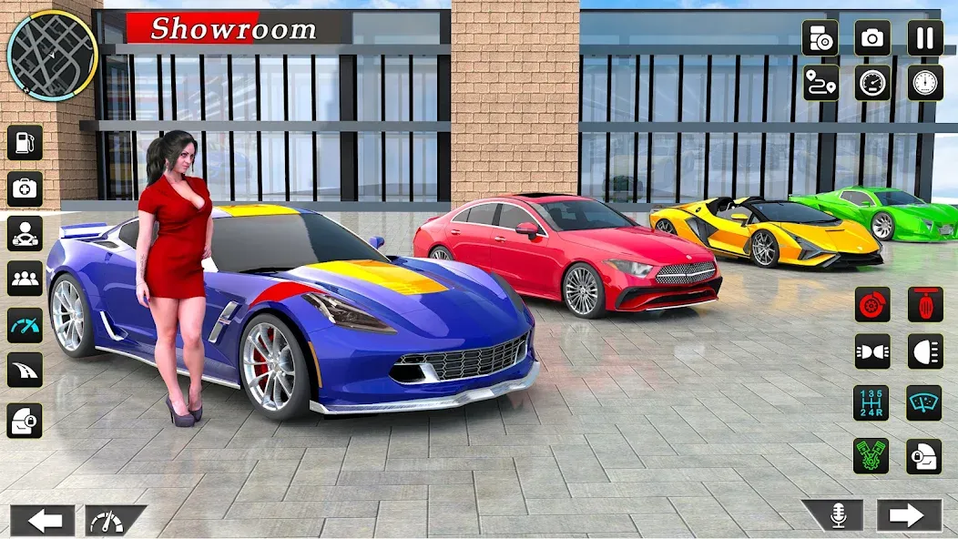 Car Dealership Car Saler (Драйвинг Скул Сити Кар Геймс)  [МОД Unlimited Money] Screenshot 3