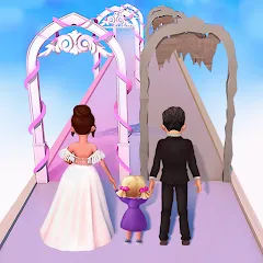 Скачать взлом Family Town: Match-3 Makeover (Фэмили Таун)  [МОД Mega Pack] на Андроид