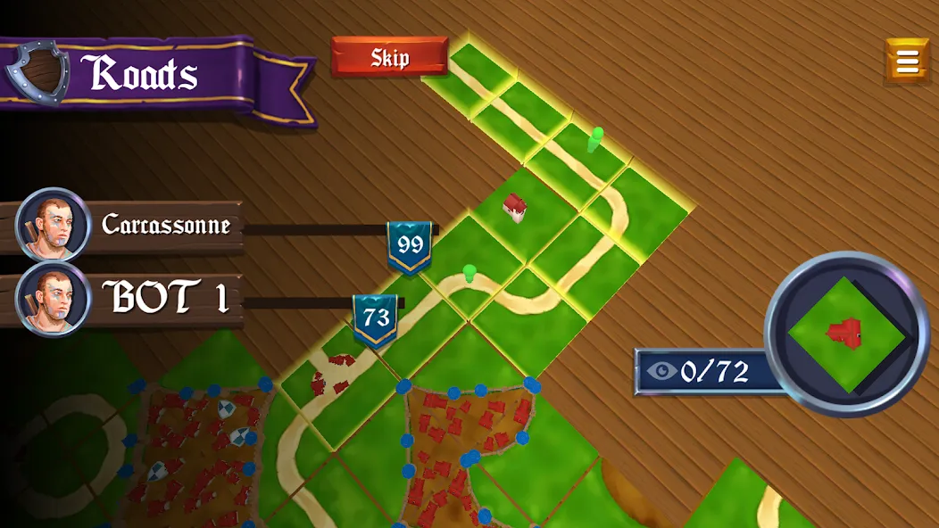 War of Carcassonne board Games (Каркассон)  [МОД Все открыто] Screenshot 5