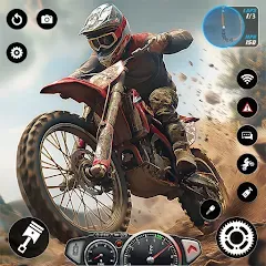 Скачать взлом Motocross MX Dirt Bike Games [МОД Unlocked] на Андроид