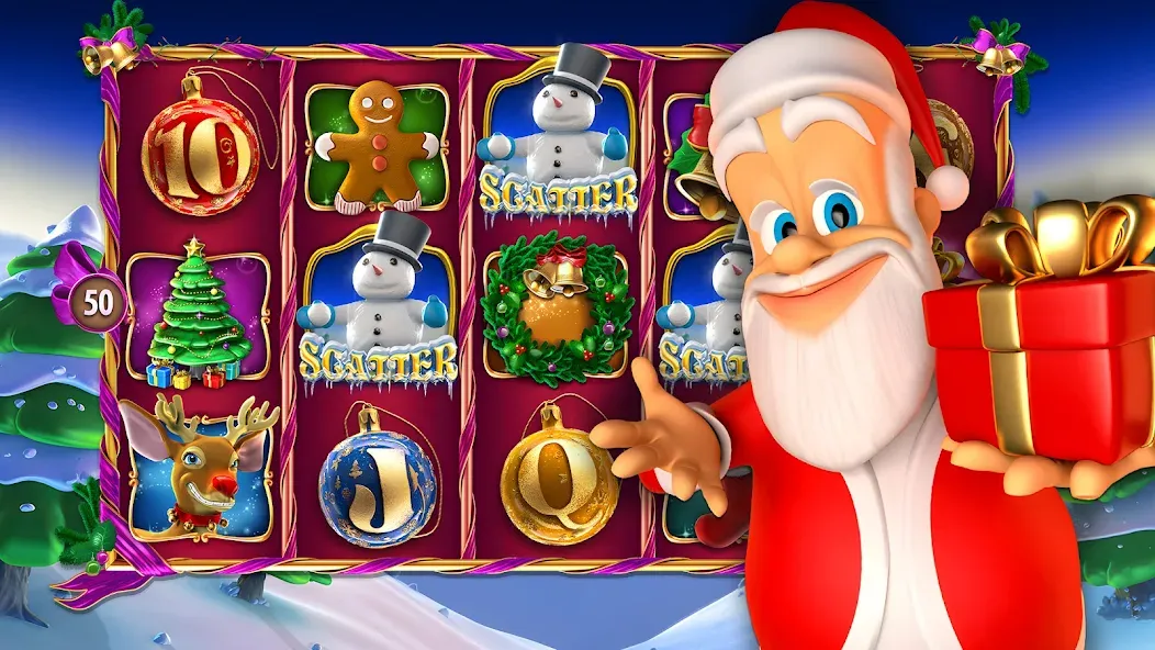 Pokie Magic Casino Slots (Поки Мэджик Казино Слоты)  [МОД Menu] Screenshot 2