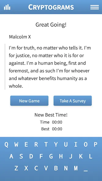 Cryptograms · Decrypt Quotes  [МОД Unlimited Money] Screenshot 3