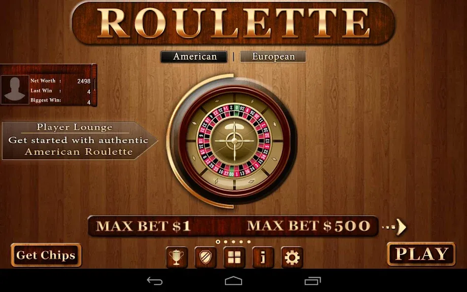 Roulette - Casino Style! (Рулетка)  [МОД Бесконечные деньги] Screenshot 4