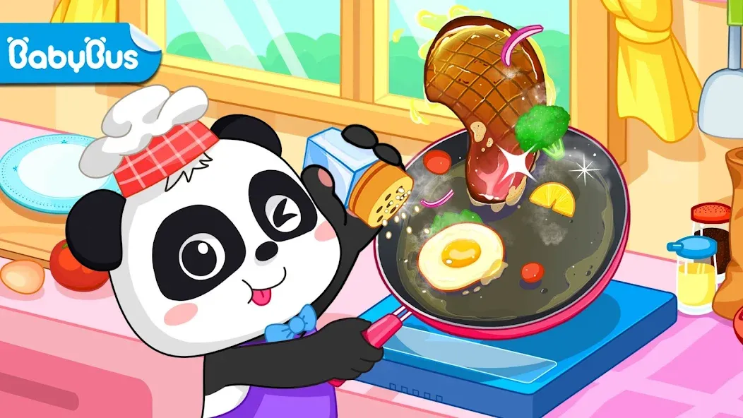 My Baby Panda Chef  [МОД Много денег] Screenshot 1