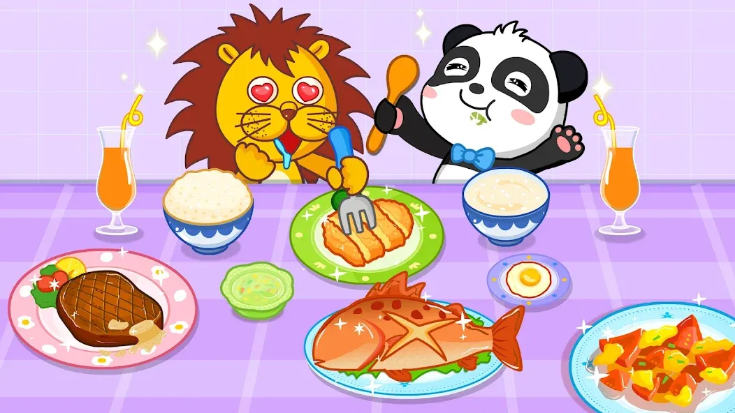 My Baby Panda Chef  [МОД Много денег] Screenshot 5