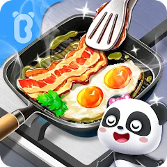 Скачать взлом Baby Panda's Breakfast Cooking [МОД Бесконечные деньги] на Андроид