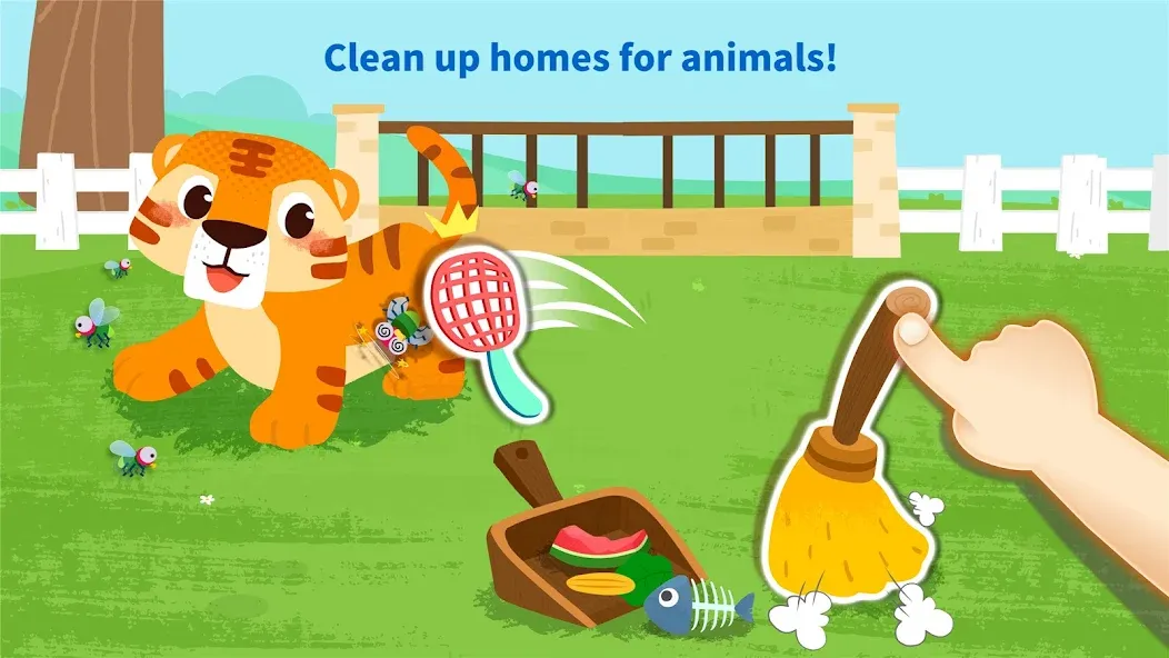 Baby Panda: Care for animals  [МОД Меню] Screenshot 4