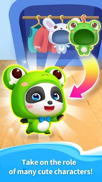 Talking Baby Panda-Virtual Pet  [МОД Mega Pack] Screenshot 2