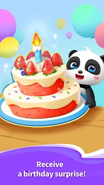 Talking Baby Panda-Virtual Pet  [МОД Mega Pack] Screenshot 3