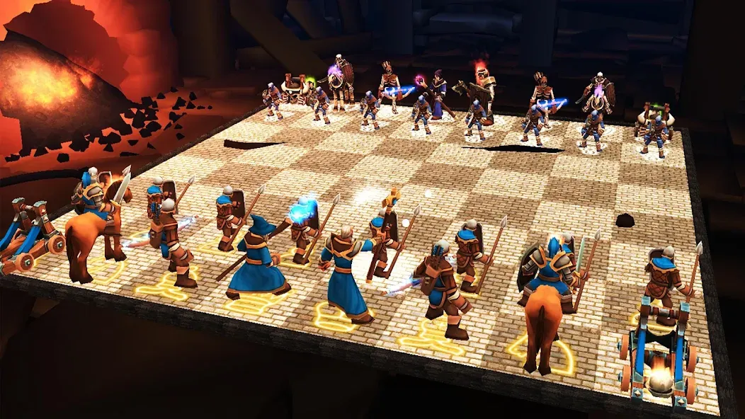 World Of Chess 3D  [МОД Бесконечные монеты] Screenshot 2