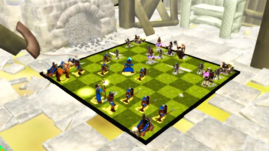 World Of Chess 3D  [МОД Бесконечные монеты] Screenshot 3