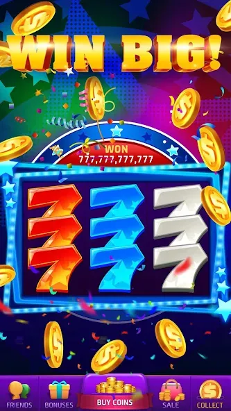 777 Casino – vegas slots games (Казино)  [МОД Много монет] Screenshot 2