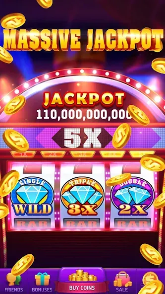 777 Casino – vegas slots games (Казино)  [МОД Много монет] Screenshot 3