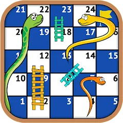 Скачать взлом Snakes and Ladders - Ludo Game (Змеи и лестницы) [МОД Много денег] на Андроид