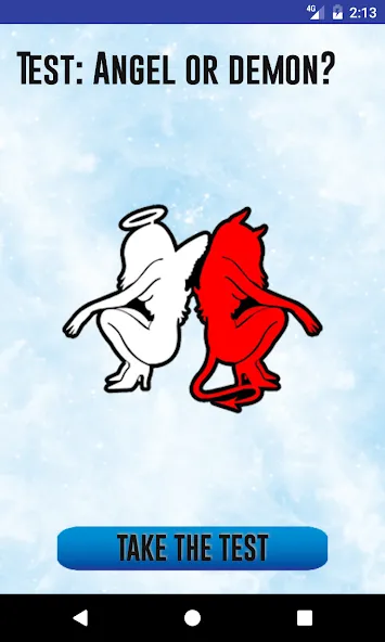 Test: Angel or Devil  [МОД Много монет] Screenshot 1