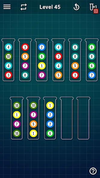 Ball Sort Puzzle - Color Games (Балл Сорт Пазл)  [МОД Все открыто] Screenshot 4