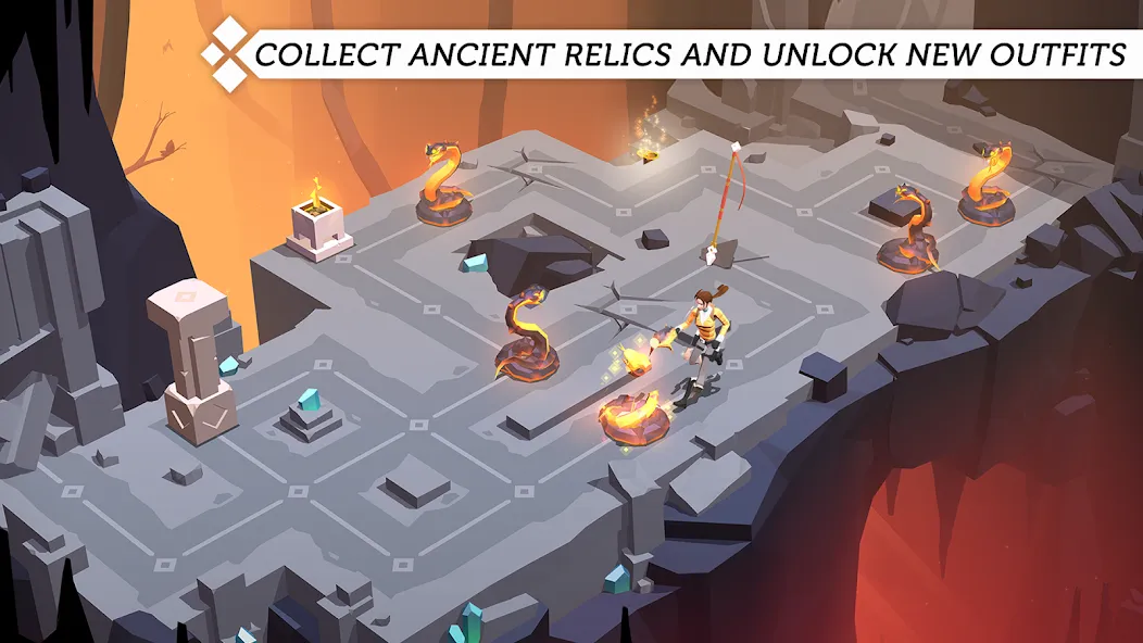 Lara Croft GO (Лара Крофт ГО)  [МОД Меню] Screenshot 5