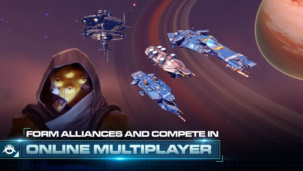 Homeworld Mobile: Sci-Fi MMO (Хоумворлд Мобаил)  [МОД Все открыто] Screenshot 4