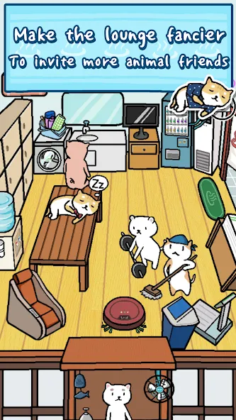 Animal Hot Springs  [МОД Бесконечные монеты] Screenshot 5