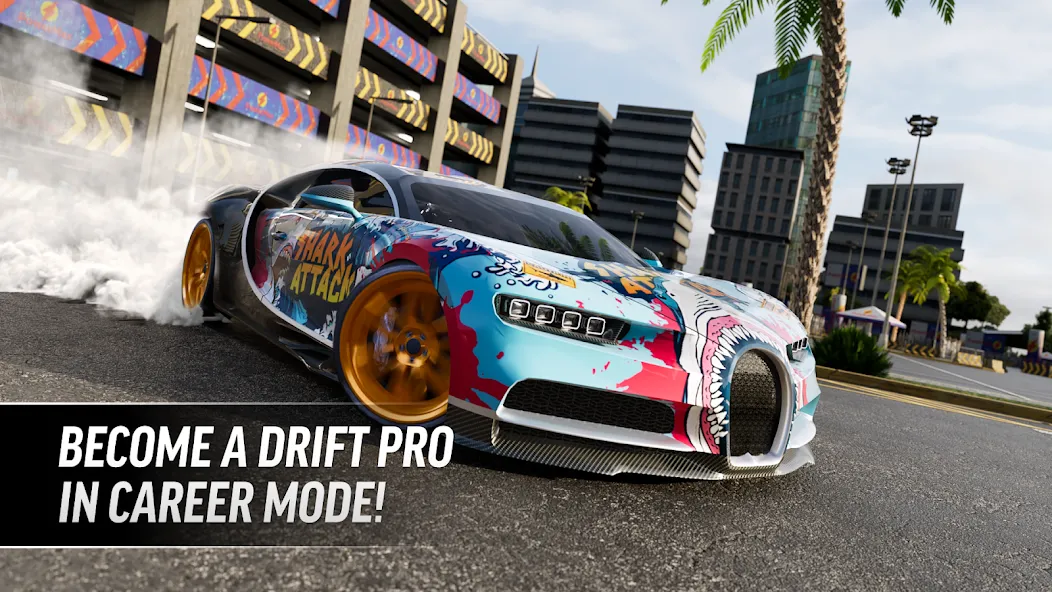 Drift Max Pro Car Racing Game (Дрифт Макс Про)  [МОД Бесконечные деньги] Screenshot 1