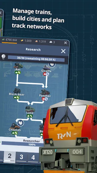 Rail Nation - Railroad Tycoon (Рэйл Нэйшн)  [МОД Много монет] Screenshot 2