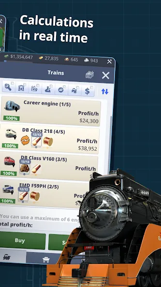 Rail Nation - Railroad Tycoon (Рэйл Нэйшн)  [МОД Много монет] Screenshot 4