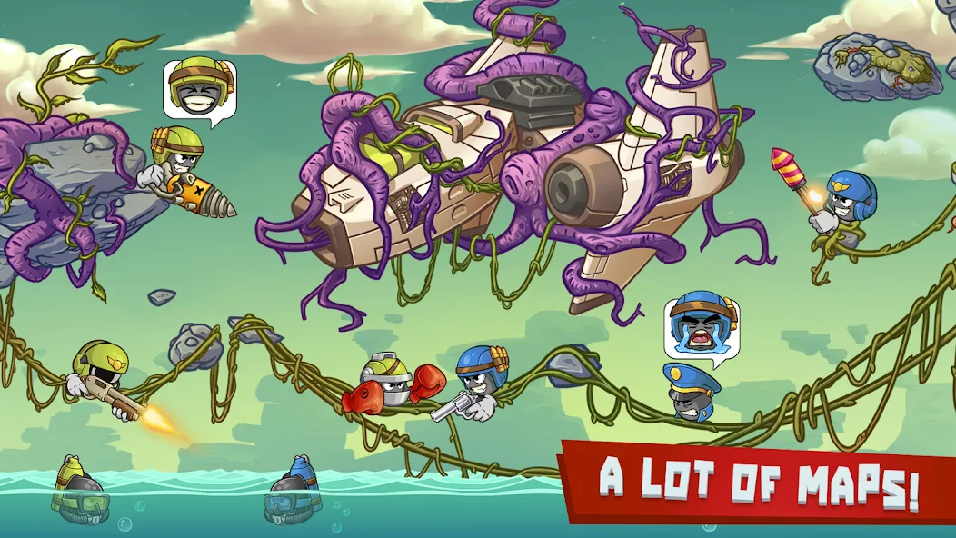 Warlings 2: Total Armageddon (Варлингс 2)  [МОД Много денег] Screenshot 2