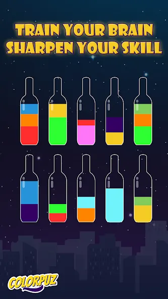 Colorpuz - Water Sort Puzzle (Колорпаз)  [МОД Mega Pack] Screenshot 2