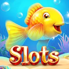 Скачать взлом Gold Fish Casino Slot Games (Голдфиш)  [МОД Много монет] на Андроид