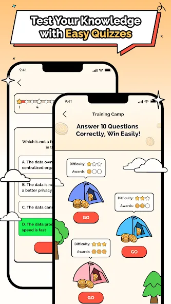 Witcoin: Web3 Play to Learn (Виткоин)  [МОД Много монет] Screenshot 2
