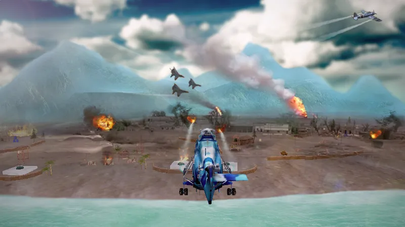 Gunship Strike 3D  [МОД Все открыто] Screenshot 5