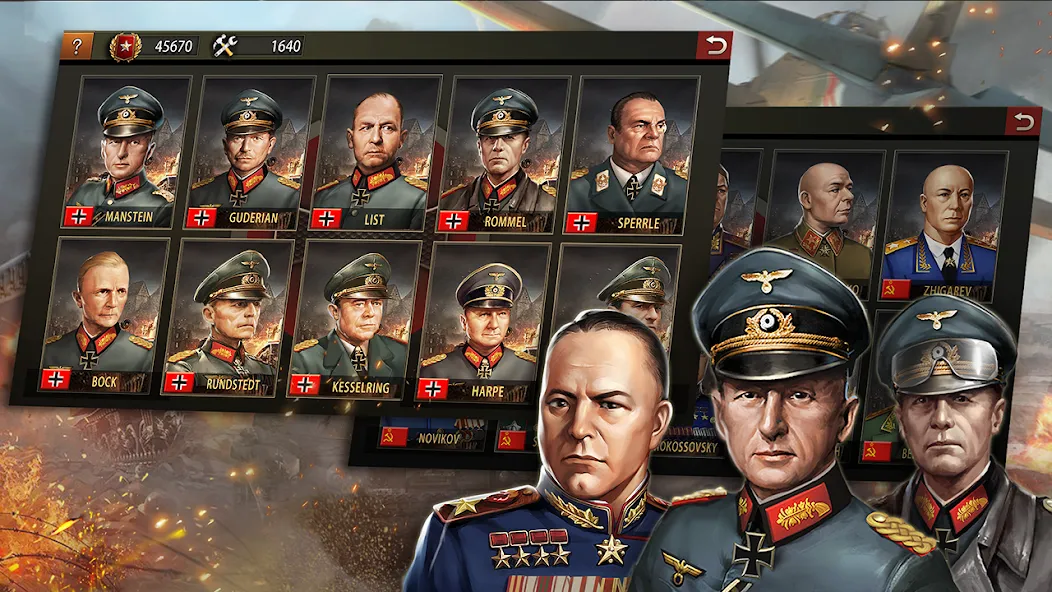 World War 2:WW2 Strategy Games (Вторая мировая война)  [МОД Menu] Screenshot 2