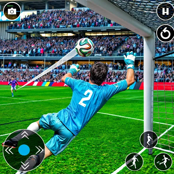 Soccer Games Football 2022  [МОД Много монет] Screenshot 1