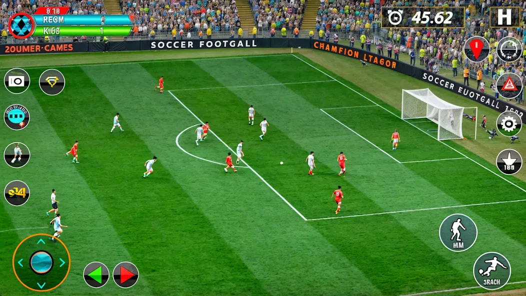 Soccer Games Football 2022  [МОД Много монет] Screenshot 3